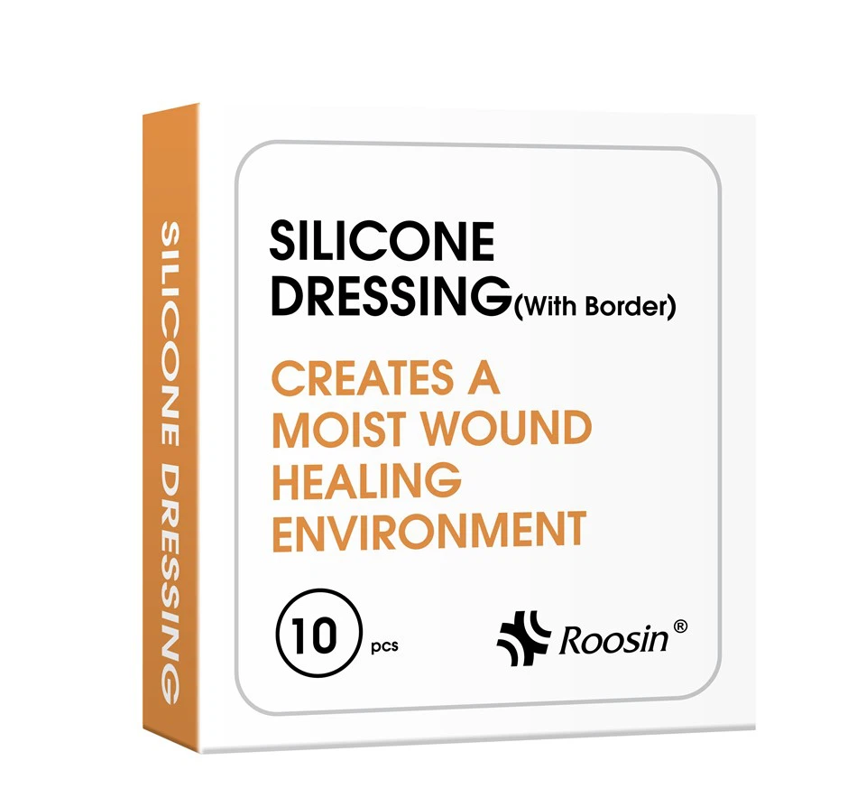 Silicone Dressing With Border
